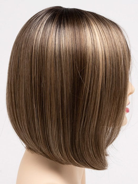 HONEY BREEZE | A blend of Cool, Honey Blonde and Multi-Dimensional Medium Brown with Darker Brown Roots