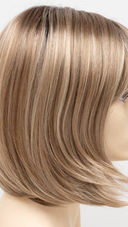 SPARKLING CHAMPAGNE | Medium Brown roots with overall Strawberry Blonde base and soft Golden Blonde highlights