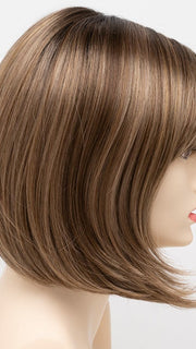 TOASTED SESAME | Medium Brown roots with overall Warm Cinnamon base and Golden Blonde highlights