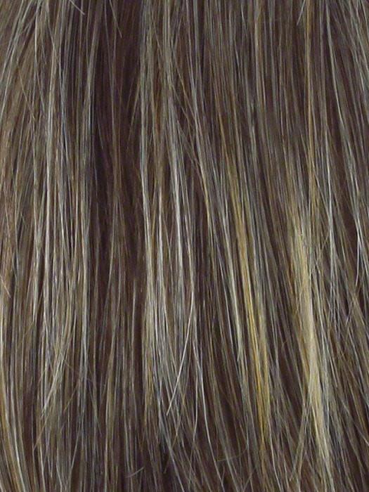 R11S+ - Glazed Mocha - Medium Brown with Golden Blonde highlights