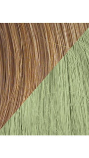 Color R14/25-GREEN = Dark Chocolate tipped with Light Green