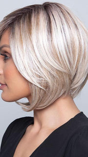 SINCERELY YOURS by Raquel Welch in RL19/23SS SHADED BISCUIT | Light Ash Blonde Evenly Blended with Cool Platinum Blonde with Dark Roots