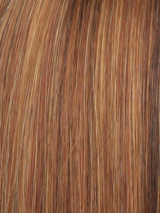 R29S+ GLAZED STRAWBERRY | Light Red with Strawberry Blonde Highlights