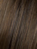 R829S GLAZED HAZELNUT | Rich Medium Brown with Ginger Highlights on Top