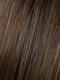 R829S GLAZED HAZELNUT | Rich Medium Brown with Ginger Highlights on Top