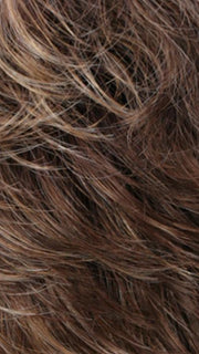 RMCKISSRT4 | Golden Brown w/Copper Blonde Highlights & Dark Brown Roots