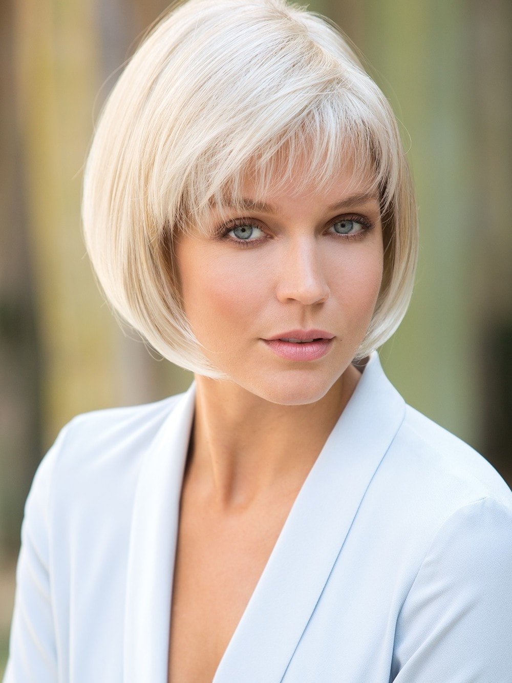 CORY by Noriko in CREAMY BLONDE | Platinum and Light Gold Blonde evenly blended PPC MAIN IMAGE