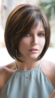 JOLIE by Noriko in Kahlua Blast | Medium Brown with Golden Blonde highlights on front and top PPC MAIN IMAGE FB MAIN IMAGE