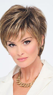 A subtly waved short style