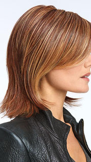 Extended Temple-to-temple sheer lace front for off-the-face styling
