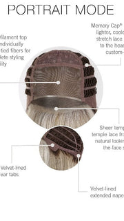 Cap Design | Lace Front | Mono Top | Wefted Back