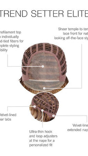 Cap Design | Lace Front | Mono Top | Wefted