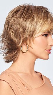 R829S GLAZED HAZELNUT | Rich Medium Brown with Ginger Highlights on Top