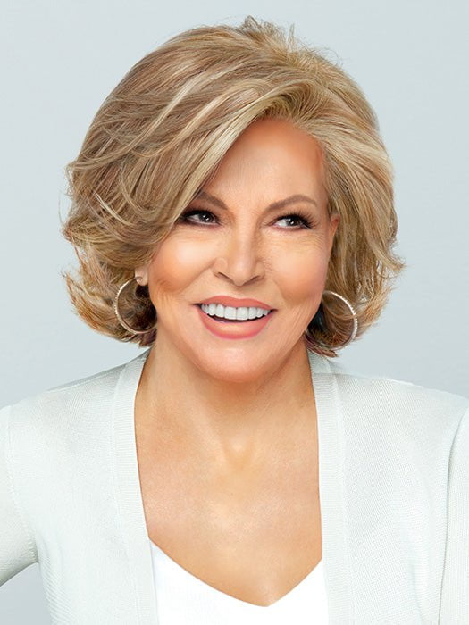 UNTOLD STORY by Raquel Welch in RL14/22 PALE GOLDEN WHEAT | Dark Blonde Evenly Blended with Platinum Blonde