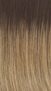 RL14/22SS SHADED WHEAT | Dark Blonde Evenly Blended with Platinum Blonde with Dark Roots