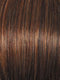 R829S GLAZED HAZELNUT | Rich Medium Brown with Ginger Highlights on Top