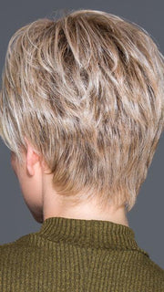 ADVANCED FRENCH by RAQUEL WELCH in RL19/23SS SHADED BISCUIT | Light Ash Blonde Evenly Blended with Cool Platinum Blonde with Dark Roots