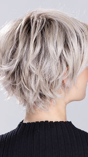 METALLIC BLONDE ROOTED 60.101.51 | Pearl White, Pearl Platinum with Dark and Lightest Brown and Grey Blend with Shaded Roots
