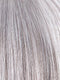 SILVER-STONE | Silver Medium Brown blend that transitions to more Silver then Medium Brown then to Silver Bangs