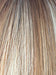 NUTMEG-R | Medium Blonde and Honey Brown Base Frosted with Platinum Blonde Highlights and Medium Golden Roots
