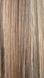 MAPLE-SUGAR | Light Honey Brown base with Strawberry Blonde highlights