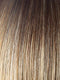 CREAMY-TOFFEE-LR | Longer Dark Roots with Light Platinum Blonde and Light Honey Blonde