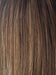 ALMOND SPICE-R | Rooted Dark Brown with Medium Brown Base with Honey and Platinum Blonde Highlights