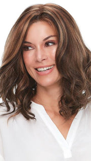 FS6/30/27 TOFFEE TRUFFLE | Brown, Medium Red-Gold, Medium Red-Gold Blonde Blend with Medium Red Gold Blonde Bold Highlights