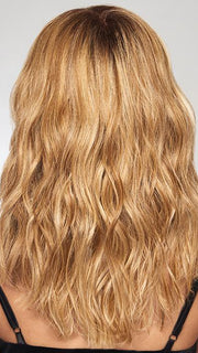 RL14/25SS | Shaded Honey Ginger | Dark Blonde Evenly Blended with Medium Golden Blonde With Dark Roots