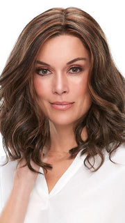 CLAIR by Jon Renau in FS6/30/27 TOFFEE TRUFFLE | Brown, Medium Red-Gold, Medium Red-Gold Blonde Blend with Medium Red Gold Blonde Bold Highlights