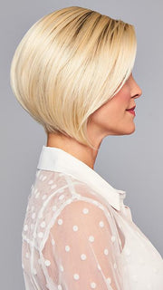 A subtly layered and expertly tapered chin length wig. 
