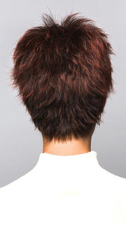 LIZZY by Rene of Paris in BURGUNDY ROSA | Darkest Brown Roots w/Burgundy Tips