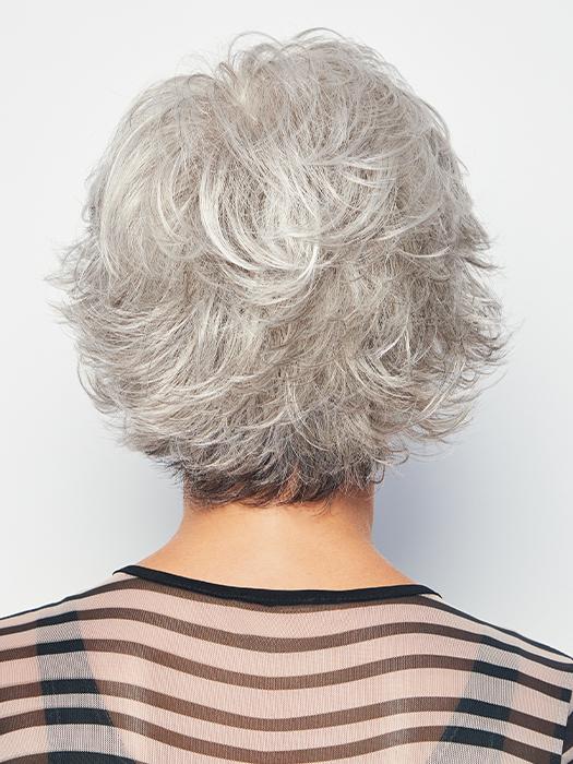 VOLTAGE by RAQUEL WELCH in RL51/61 ICED GRANITA | Lightest Grey Progresses to a Deep Grey at the Nape
