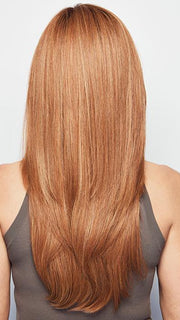 SCENE STEALER by RAQUEL WELCH in RL29/33SS ICED PUMPKIN SPICE | Strawberry Blonde shaded with Dark Red-Brown