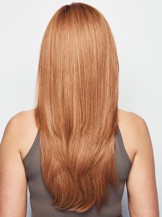 SCENE STEALER by RAQUEL WELCH in RL29/33SS ICED PUMPKIN SPICE | Strawberry Blonde shaded with Dark Red-Brown