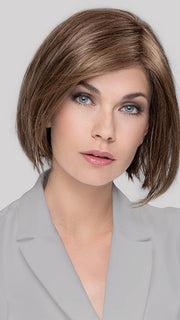 RULE by ELLEN WILLE in CHOCOLATE MIX 6.830 | Medium to Dark Brown base with Light Reddish Brown highlights