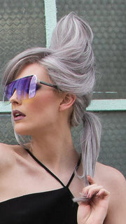 ORCHID by ESTETICA in LILAC-HAZE | Gray and White Blended with Lilac