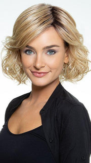 Tousled, tumbled waves make this cropped bob appealingly unstructured