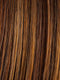 R3025S GLAZED CINNAMON | Medium Reddish brown with Ginger highlights on top