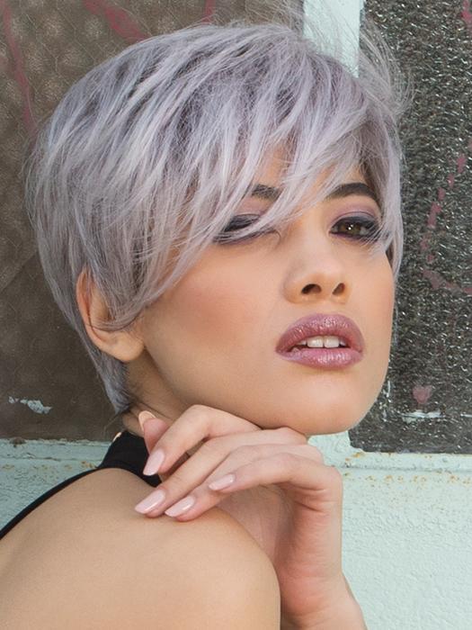 JETT by ESTETICA in LILAC-HAZE | Gray and White Blended with Lilac