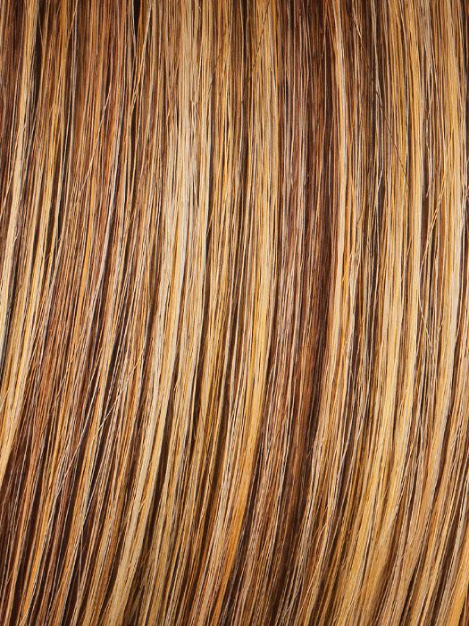 R29S = GLAZED STRAWBERRY: Strawberry Blonde with Pale Blonde highlights