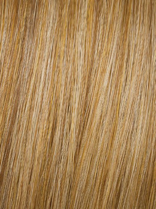 Color R25 = Ginger Blonde: Golden Blonde with subtle highlights
