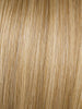 R14/88H = GOLDEN WHEAT: Medium Blonde streaked with pale Gold highlights, Medium Brown roots