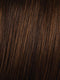 Color R10 = Chestnut: Rich dark brown with coffee brown highlights all over