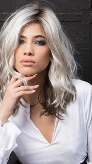AVALON by ESTETICA in ICY-SHADOW | Iced Blonde dusted with Soft Sand and Golden Brown Underneath
