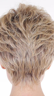 HONEY WITH CHAI LATTE | Light Golden Brown with Pale Golden Blonde & Medium Golden Blonde Highlights on Top, Medium Brown Roots