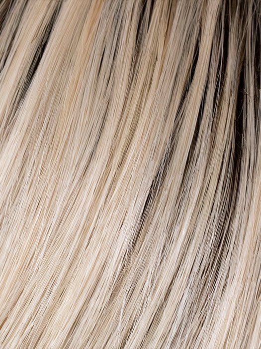613/1001/R18 | Vanilla Blonde Platinum White Blend Rooted Ash Brown 