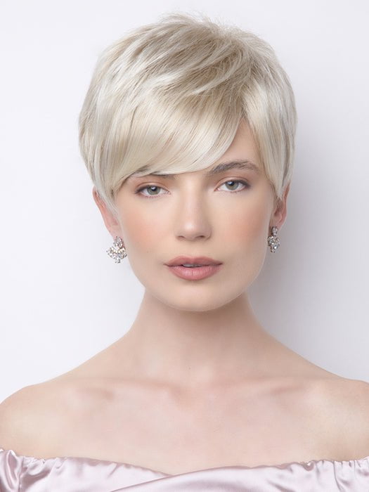 AMARA by Rene of Paris in CREAMY-BLONDE | Platinum and Light Gold Blonde Evenly Blended