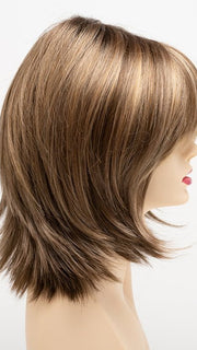 TOASTED SESAME | Medium Brown roots with overall Warm Cinnamon base and Wheat Blonde highlights