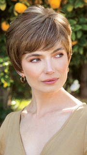 MOCHA-TRUFFLE | A Mid Beige Brown Base Color with Creamy Mocha Blonde Highlights